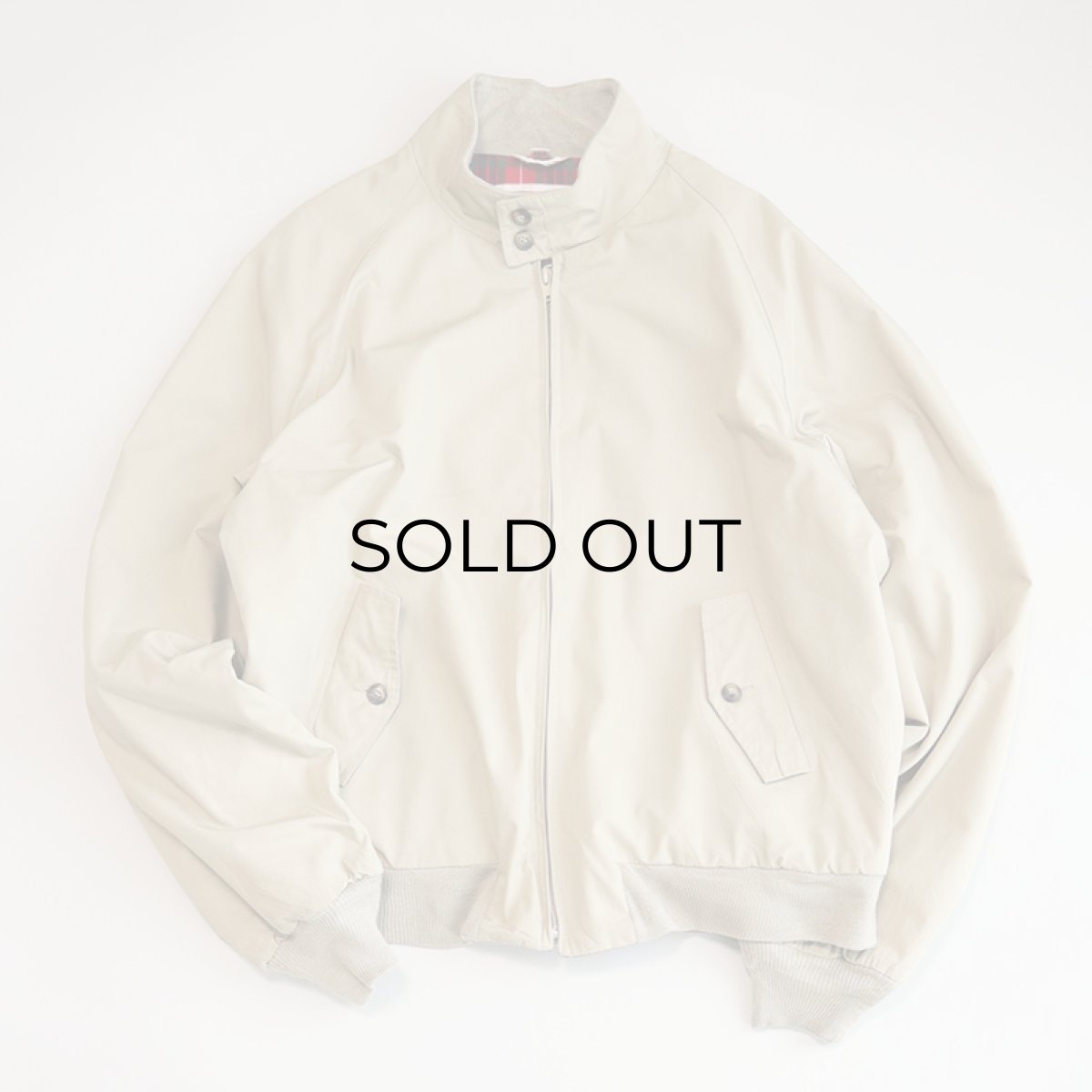 画像7: 〜80's BARACUTA "G9" CHECK QUILTED LINING ZIP HARRINGTON JACKET (7)