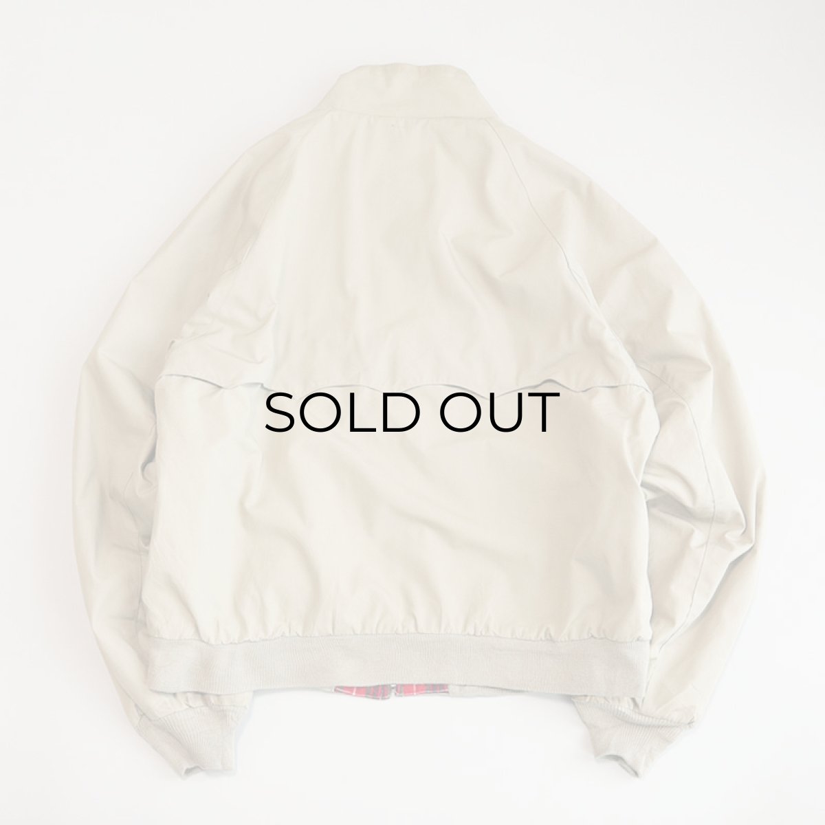 画像9: 〜80's BARACUTA "G9" CHECK QUILTED LINING ZIP HARRINGTON JACKET (9)