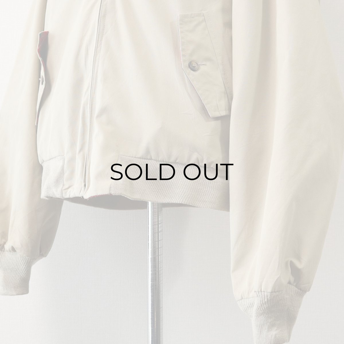 画像6: 〜80's BARACUTA "G9" CHECK QUILTED LINING ZIP HARRINGTON JACKET (6)