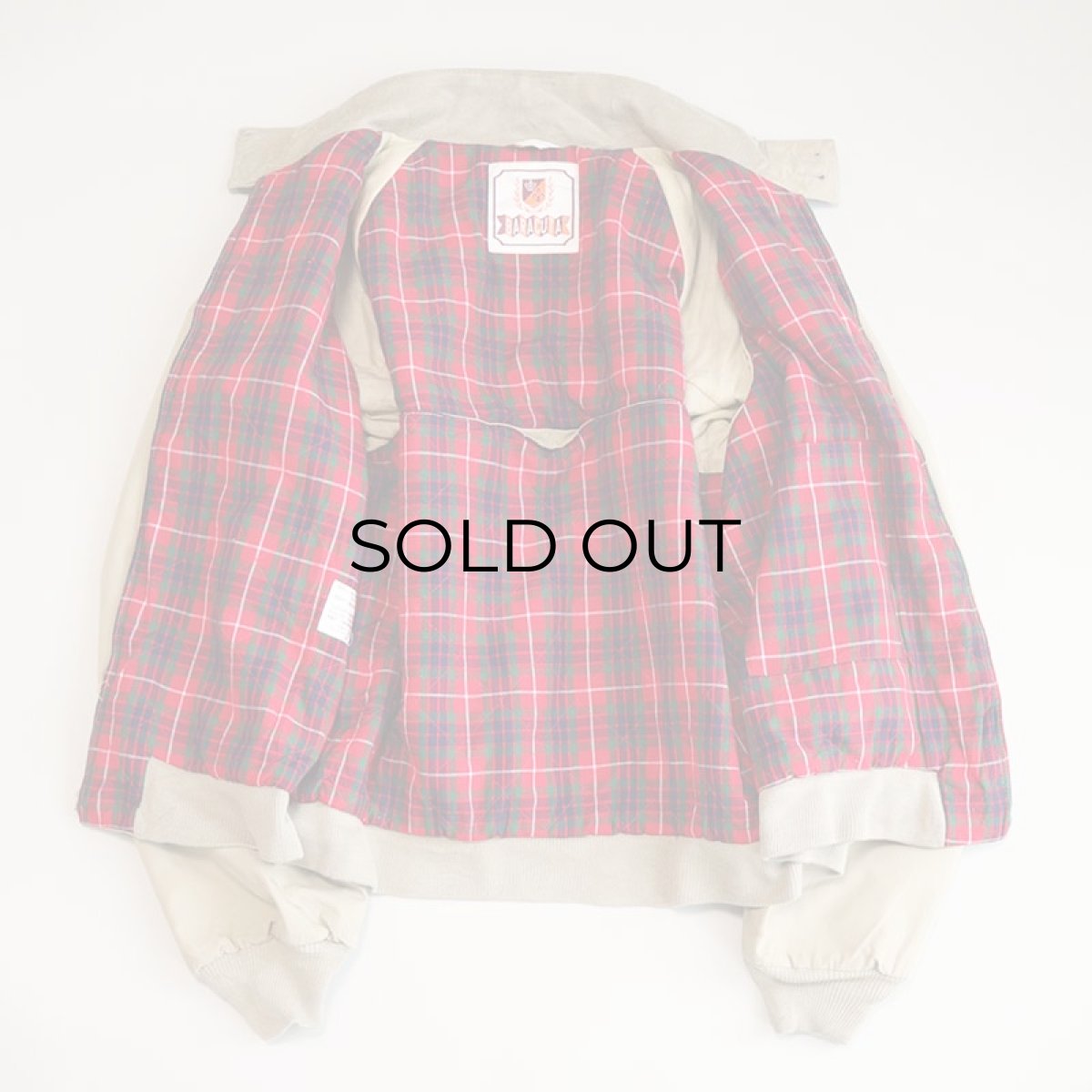 画像8: 〜80's BARACUTA "G9" CHECK QUILTED LINING ZIP HARRINGTON JACKET (8)