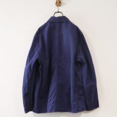 画像8: OLD UNKNOWN BRAND COTTON DENIM GERMAN WORK JACKET (8)