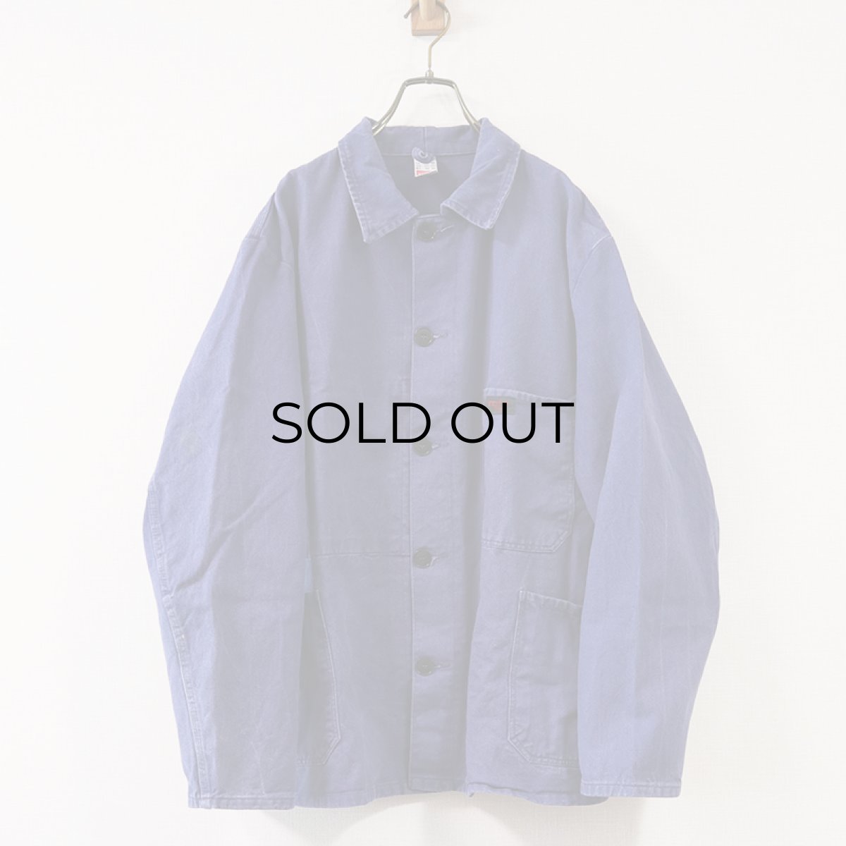 画像6: OLD rofa COTTON TWILL GERMAN WORK JACKET (6)