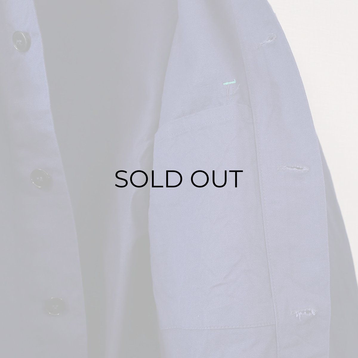 画像10: OLD BP COTTON TWILL GERMAN WORK JACKET "DEADSTOCK" (10)