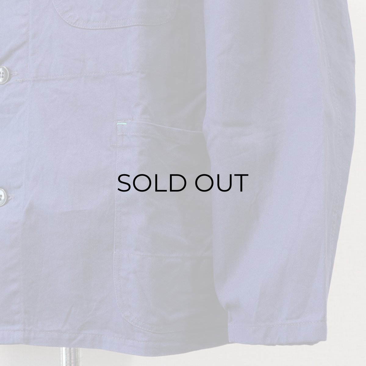 画像5: OLD BP COTTON TWILL GERMAN WORK JACKET "DEADSTOCK" (5)