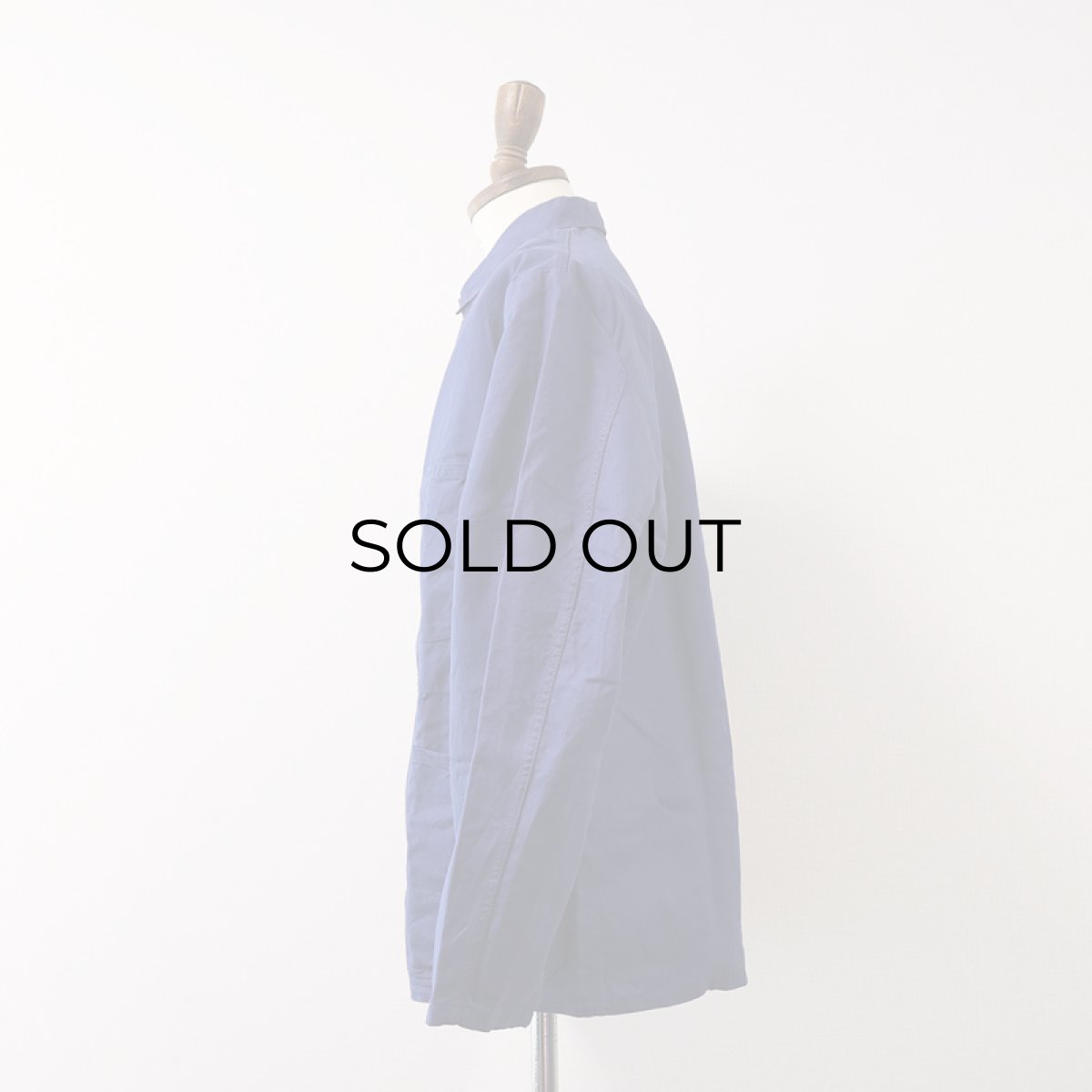 画像2: OLD BP COTTON TWILL GERMAN WORK JACKET "DEADSTOCK" (2)