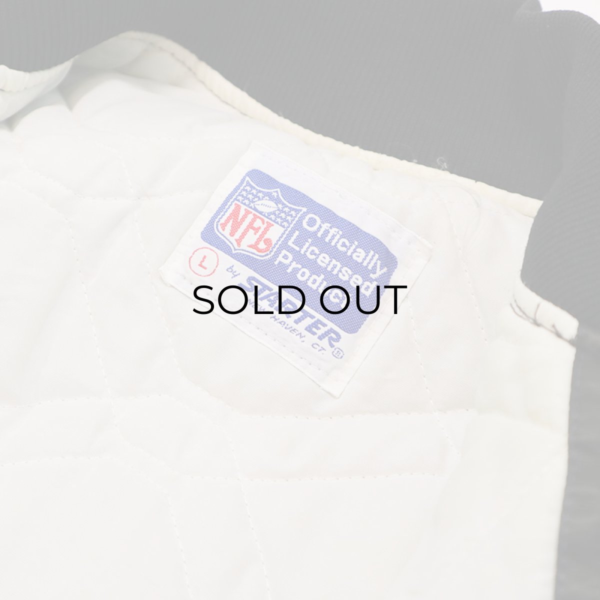 画像8: 〜90's STARTER NYLON QUILTED LINING SNAP BLOUSON (8)