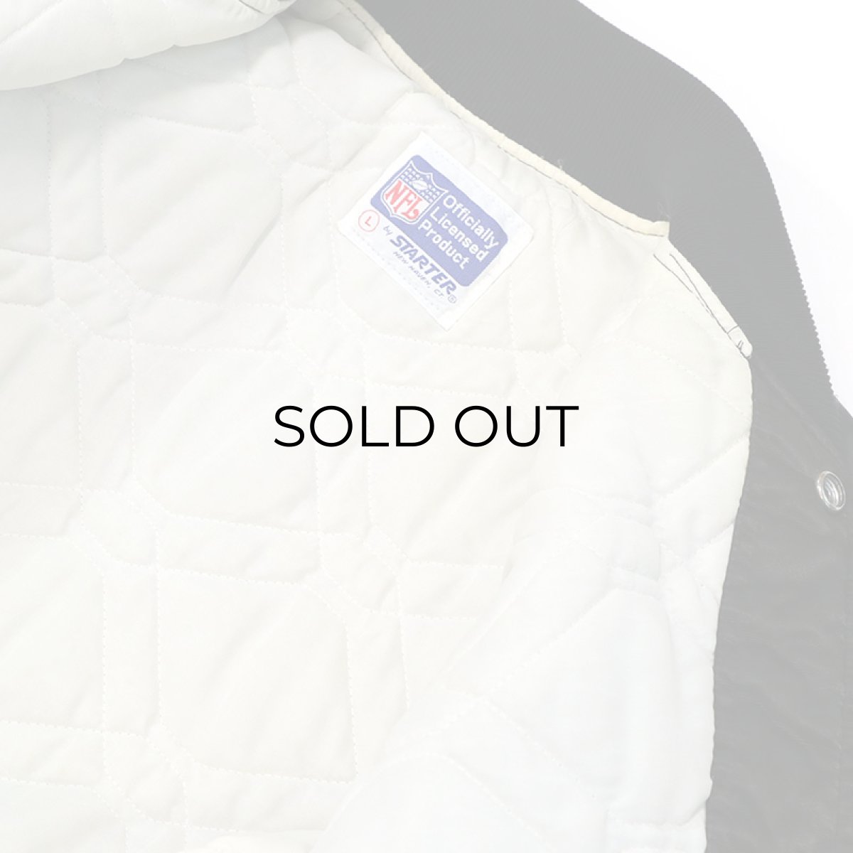 画像9: 〜90's STARTER NYLON QUILTED LINING SNAP BLOUSON (9)