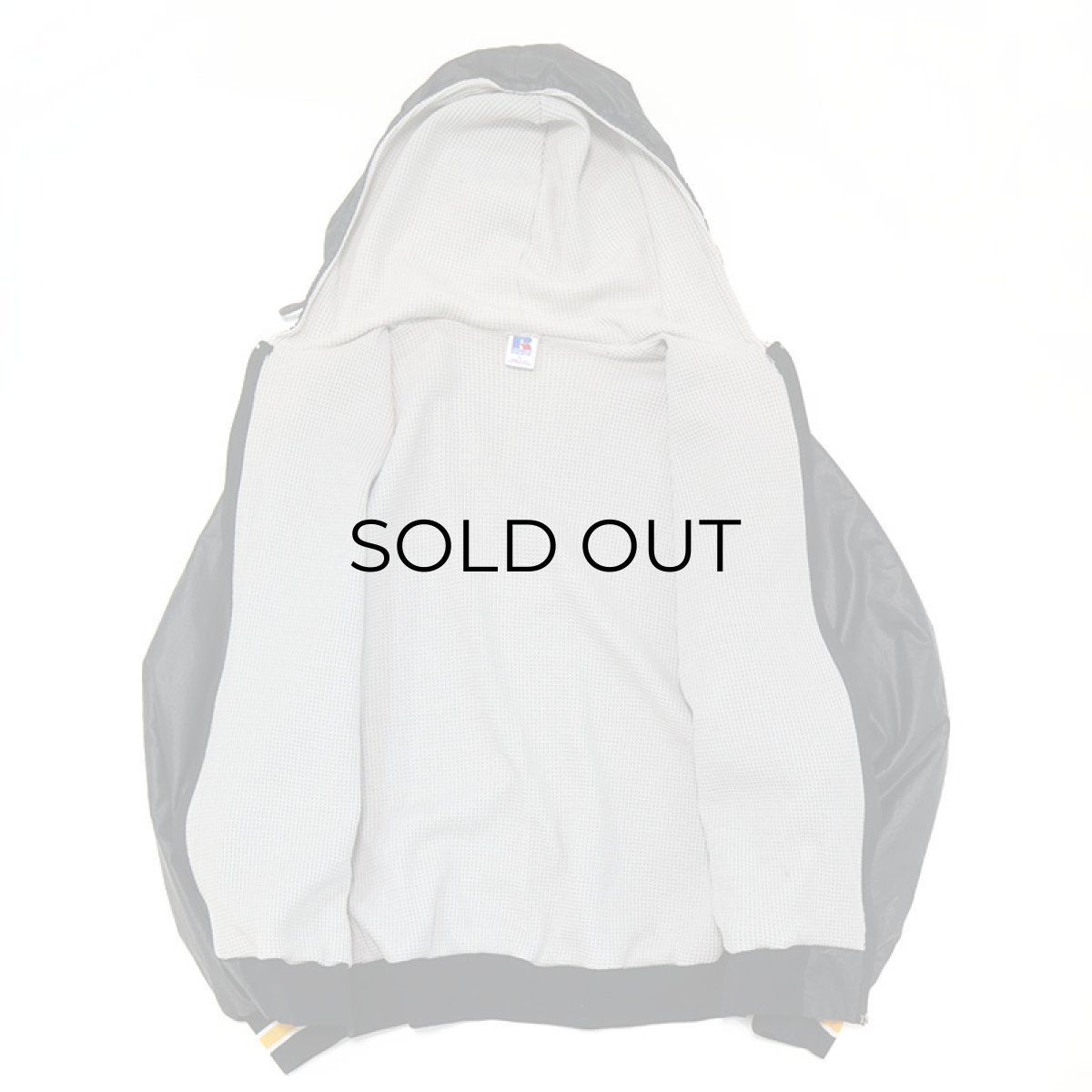 画像2: 80's RUSSELL RIP-STOP NYLON THERMAL LINING ZIP HOODED BLOUSON (2)