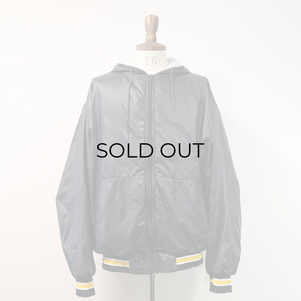 画像14: 80's RUSSELL RIP-STOP NYLON THERMAL LINING ZIP HOODED BLOUSON (14)