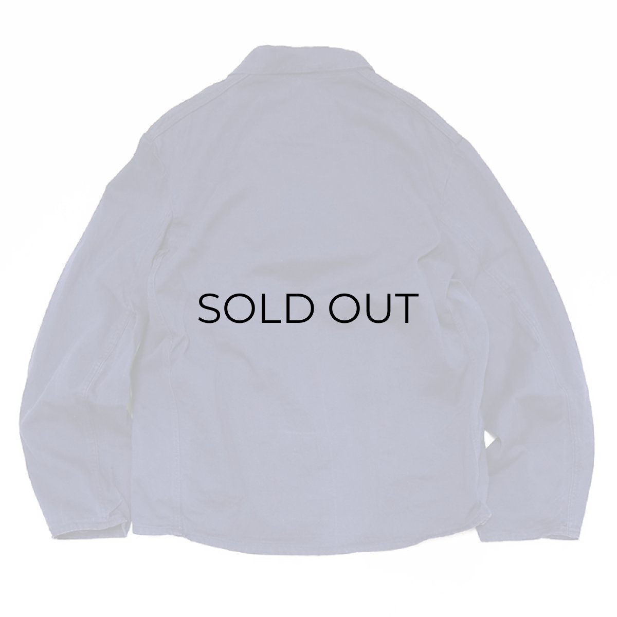 画像3: OLD UNKNOWN BRAND COTTON TWILL GERMAN WORK JACKET (3)