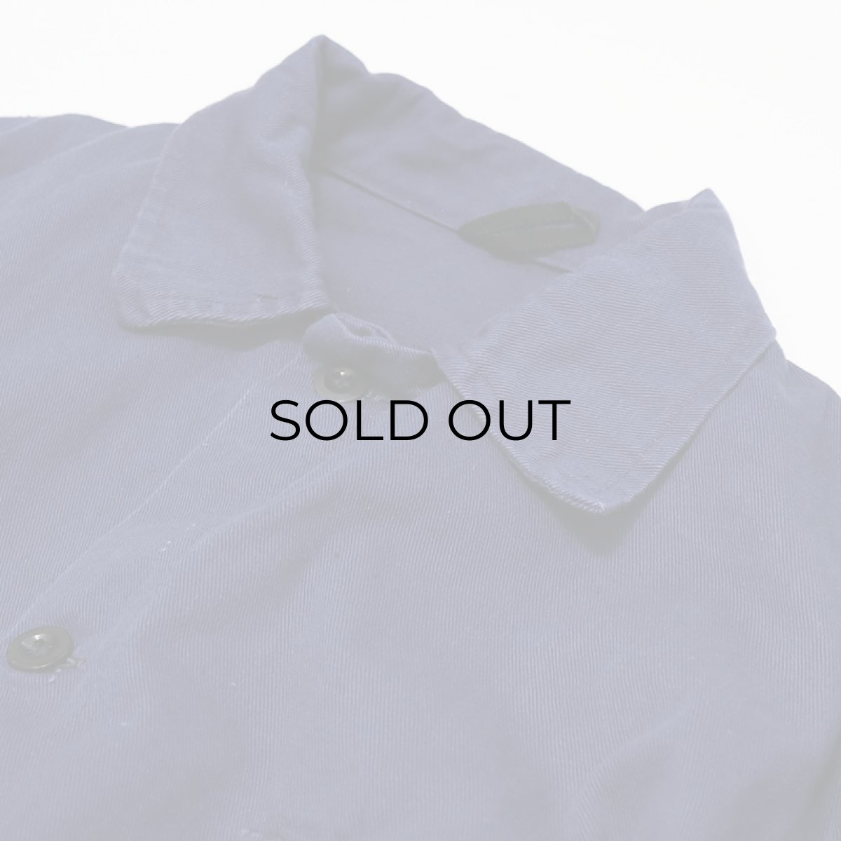 画像4: OLD UNKNOWN BRAND COTTON TWILL GERMAN WORK JACKET (4)