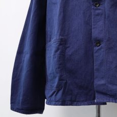 画像7: OLD UNKNOWN BRAND COTTON TWILL GERMAN WORK JACKET (7)