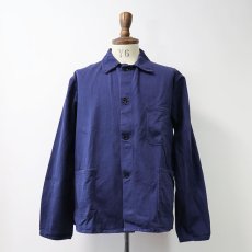 画像8: OLD UNKNOWN BRAND COTTON TWILL GERMAN WORK JACKET (8)