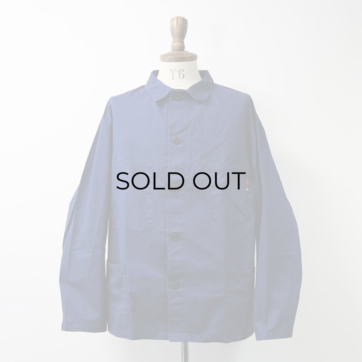 画像8: OLD Pionier COTTON HERRINGBONE TWILL GERMAN WORK JACKET (8)