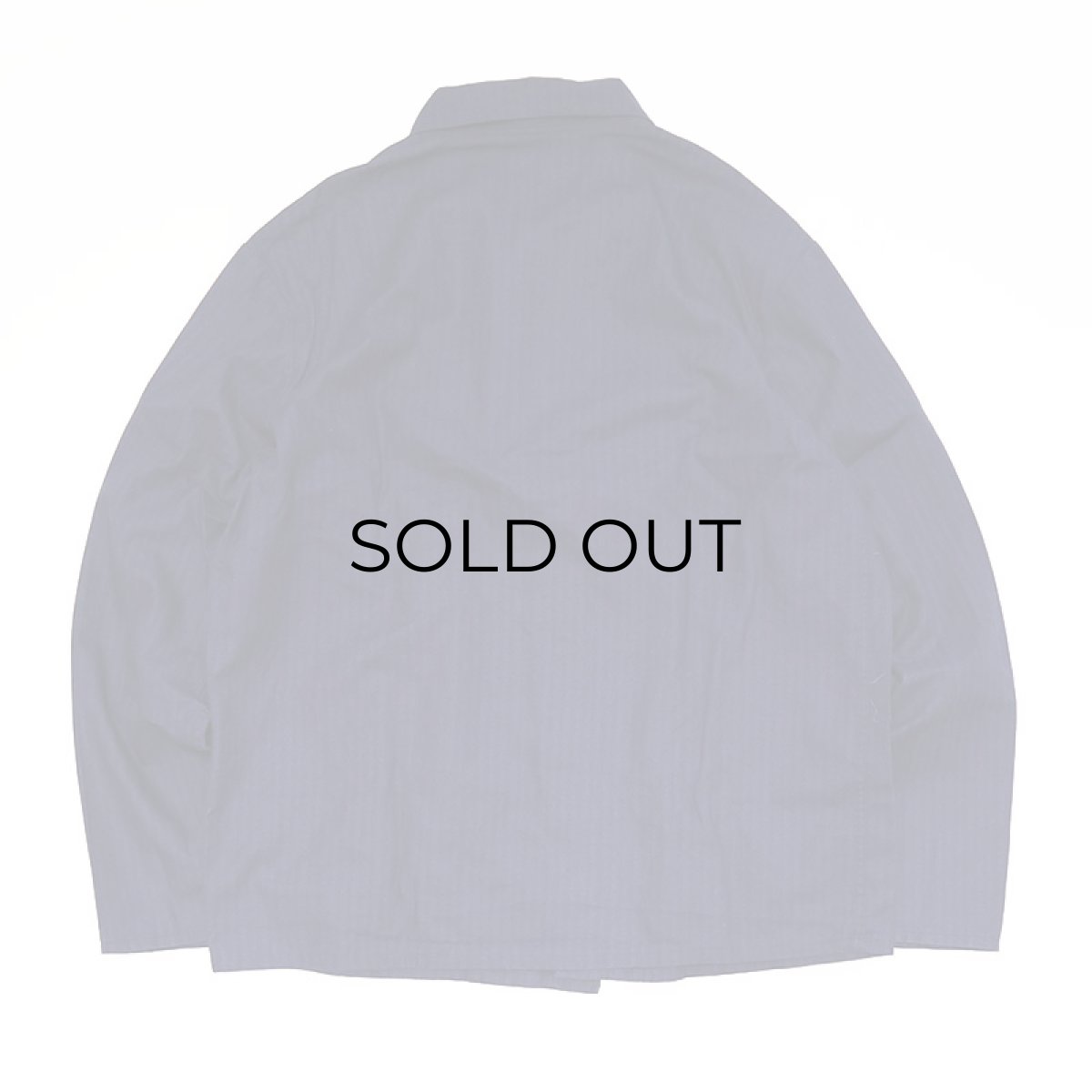 画像3: OLD UNKNOWN BRAND COTTON HERRINGBONE TWILL GERMAN WORK JACKET (3)