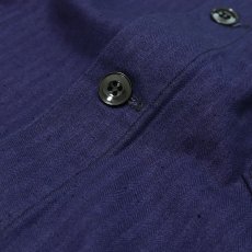 画像4: OLD UNKNOWN BRAND COTTON HERRINGBONE TWILL GERMAN WORK JACKET (4)