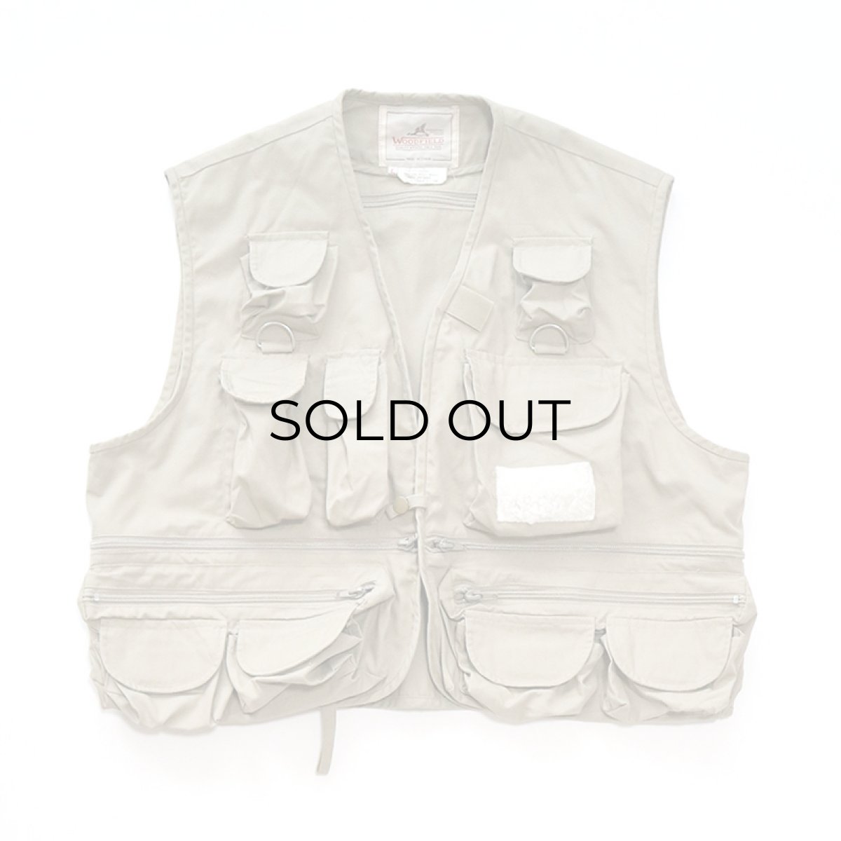 画像1: 80's WOODFIELD FISHING VEST (1)