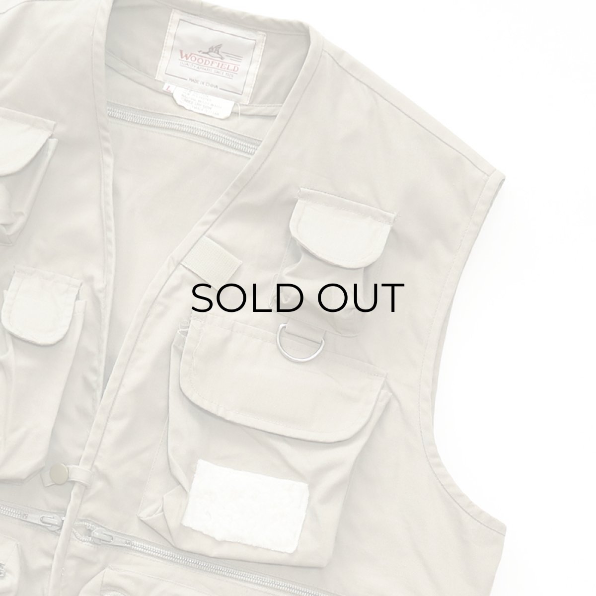 画像4: 80's WOODFIELD FISHING VEST (4)