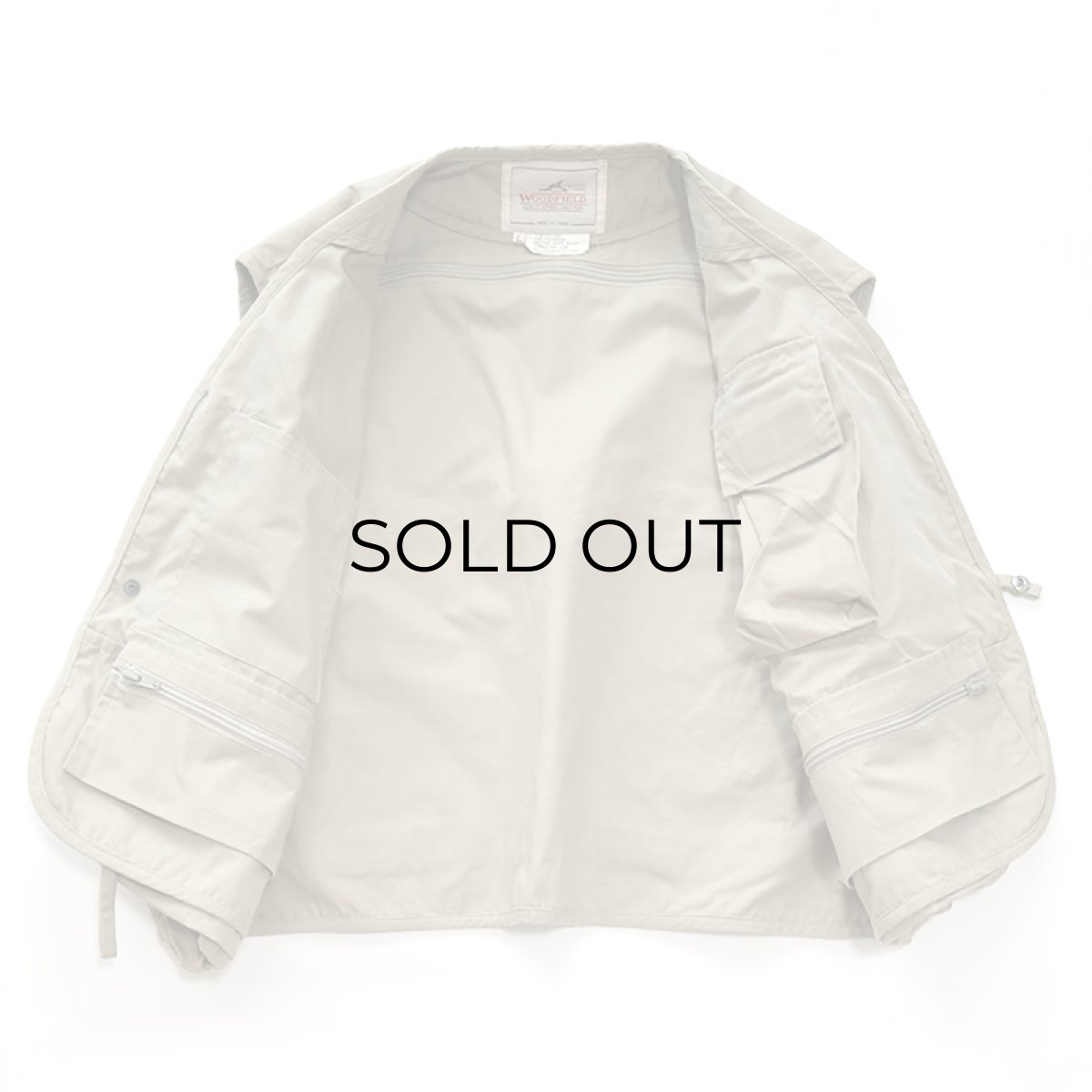 画像3: 80's WOODFIELD FISHING VEST (3)