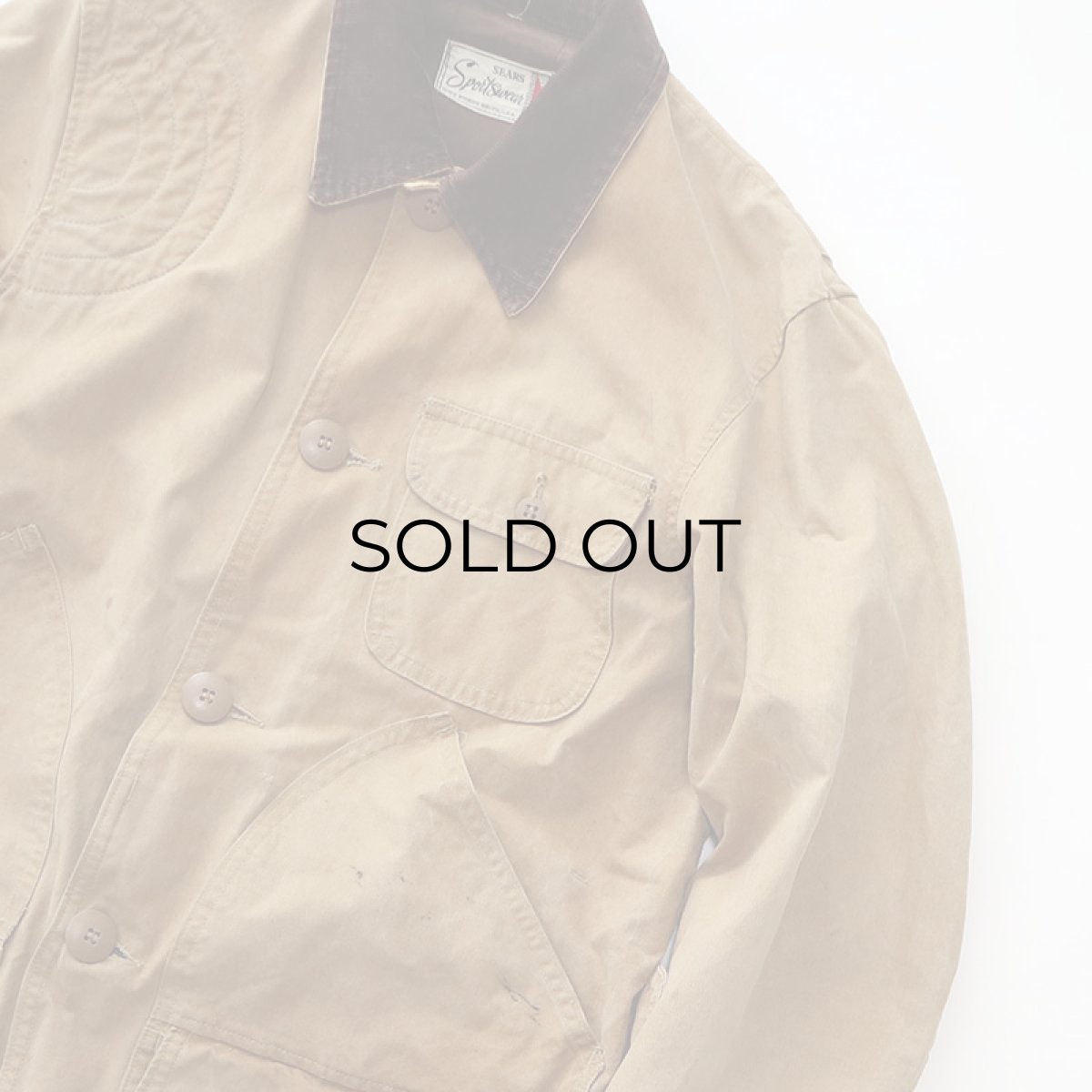 画像4: 60's SEARS COTTON DUCK HUNTING JACKET (4)