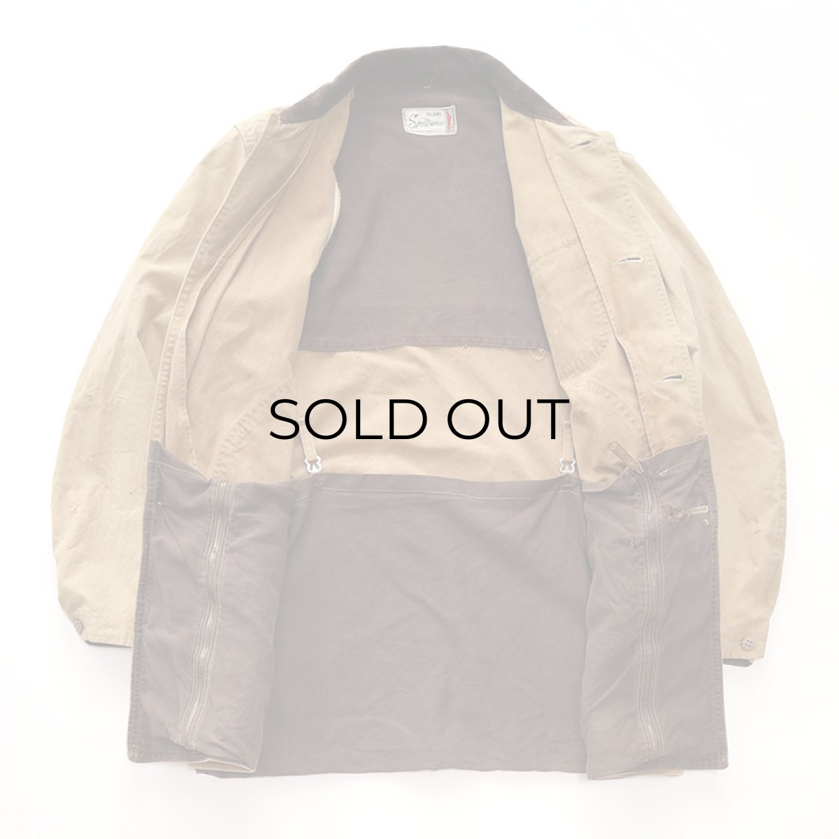 画像2: 60's SEARS COTTON DUCK HUNTING JACKET (2)