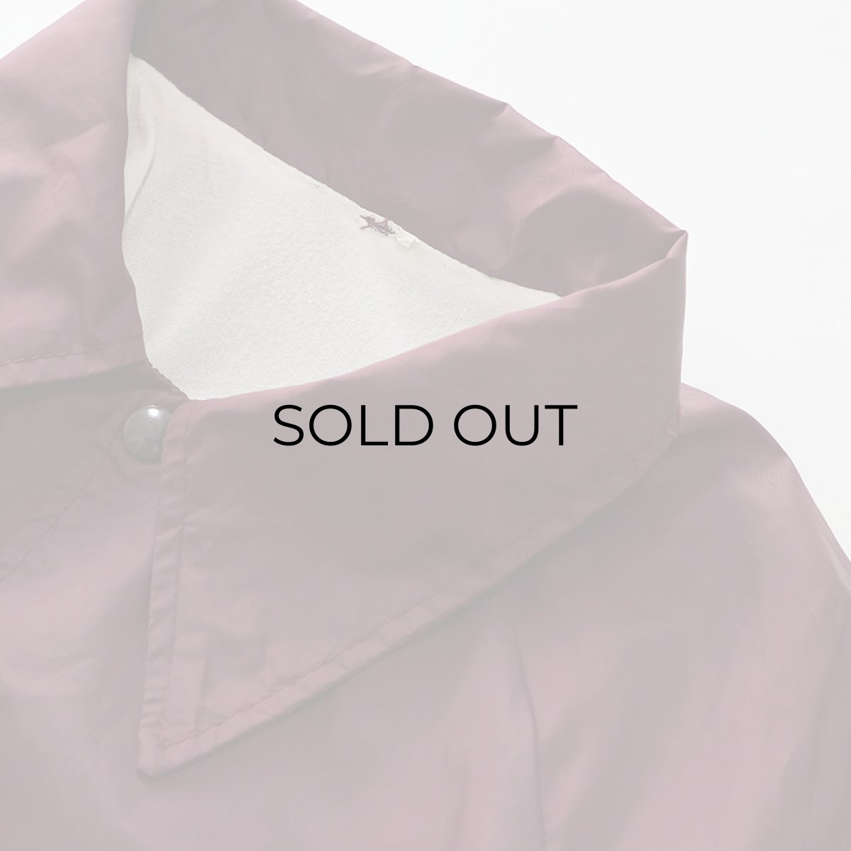 画像6: 80's UNKNOWN BRAND NYLON FLANNEL LINING PRINT SNAP COACH JACKET "AS & T SAFETY AWARD" (6)