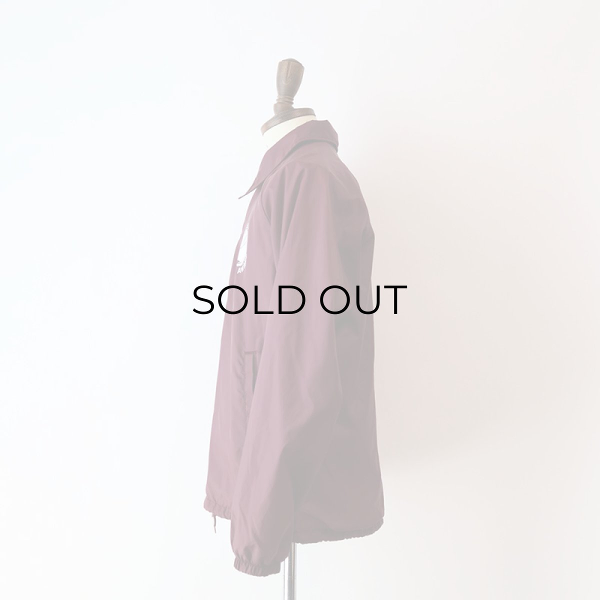 画像9: 80's UNKNOWN BRAND NYLON FLANNEL LINING PRINT SNAP COACH JACKET "AS & T SAFETY AWARD" (9)