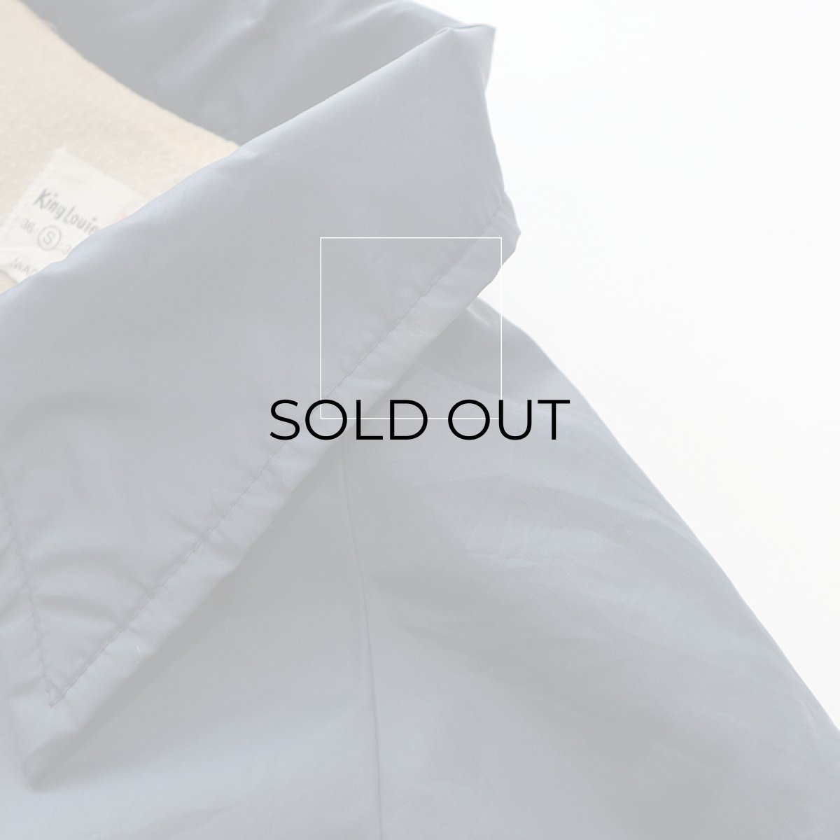 画像9: 〜80's King Louie NYLON FLANNEL LINING W-PRINT SNAP COACH JACKET "VIVA MAXI" (9)