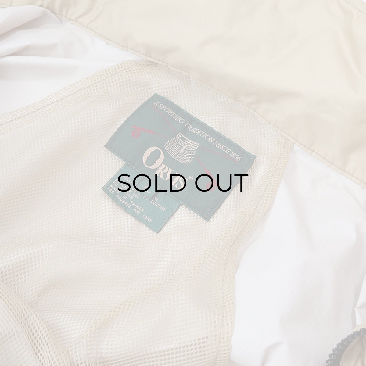 画像12: 90's ORVIS RIP-STOP NYLON FISHING JACKET (12)