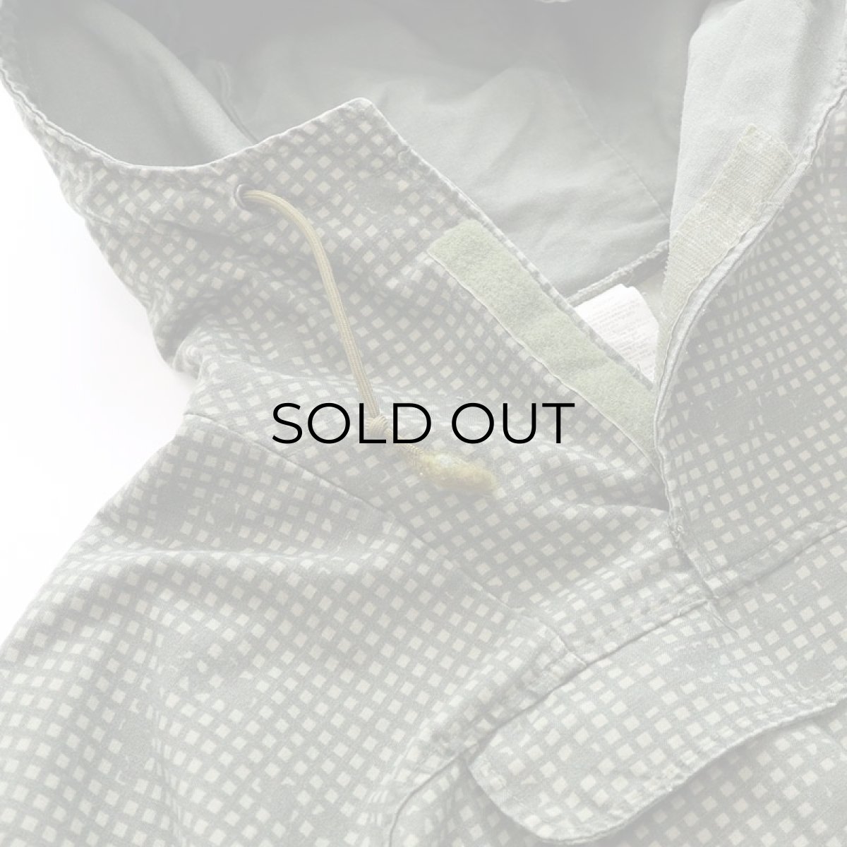 画像4: 〜90's US ARMY DESERT NIGHT CAMOUFLAGE PULLOVER ANORAK PARKA (4)