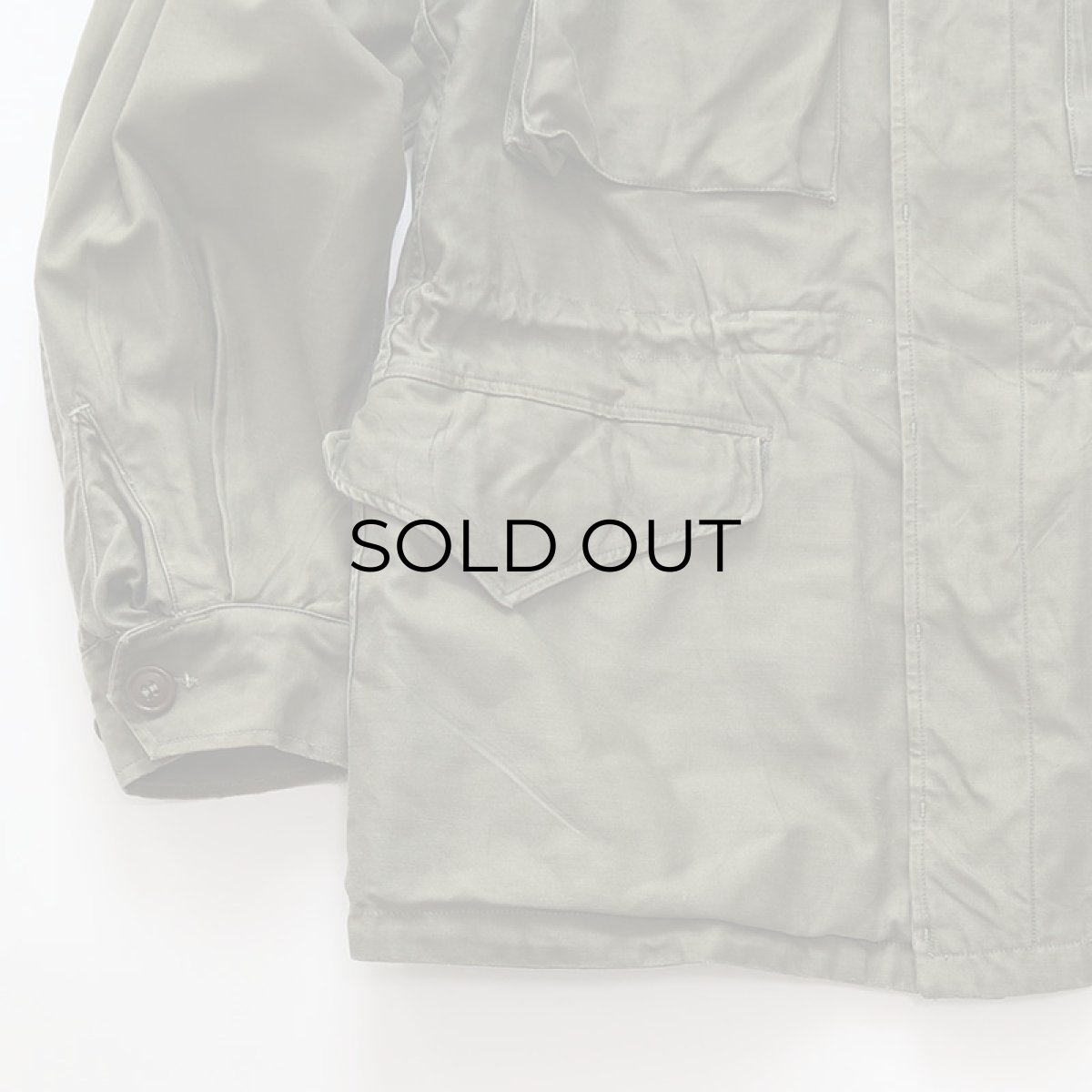 画像6: 40's US ARMY M-43 COTTON SATEEN FIELD JACKET 【36 R】 (6)