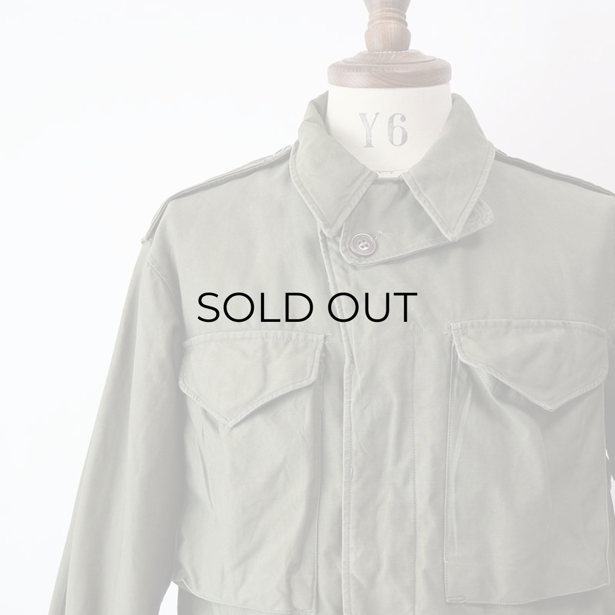 画像11: 40's US ARMY M-43 COTTON SATEEN FIELD JACKET 【36 R】 (11)