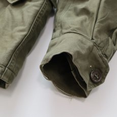 画像10: 40's US ARMY M-43 COTTON SATEEN FIELD JACKET 【36 R】 (10)