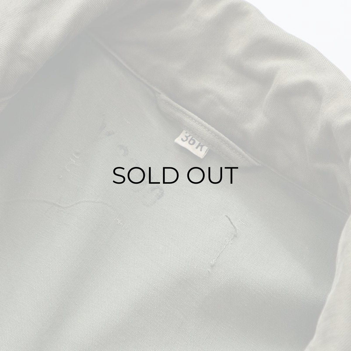 画像8: 40's US ARMY M-43 COTTON SATEEN FIELD JACKET 【36 R】 (8)