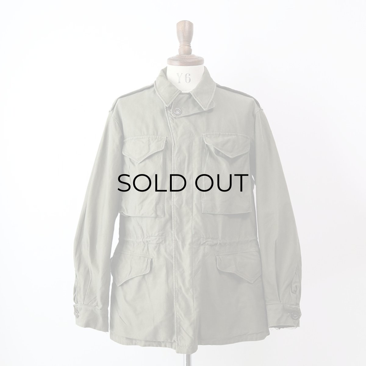 画像13: 40's US ARMY M-43 COTTON SATEEN FIELD JACKET 【36 R】 (13)