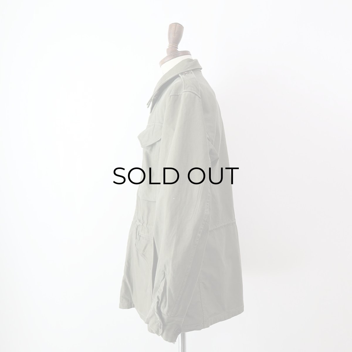 画像14: 40's US ARMY M-43 COTTON SATEEN FIELD JACKET 【36 R】 (14)