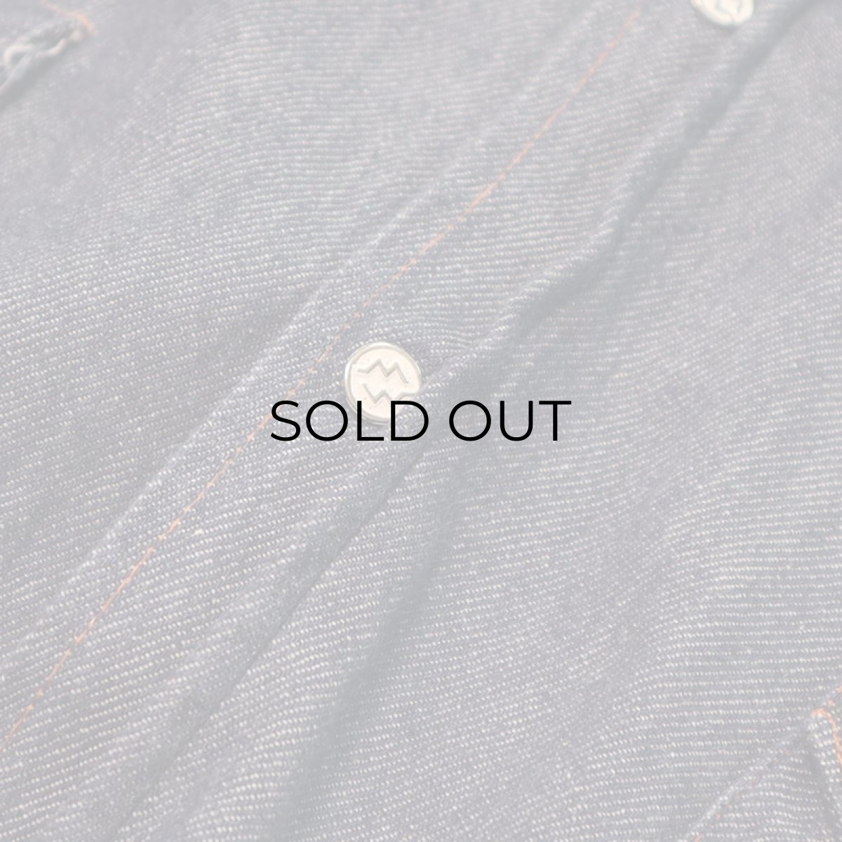 画像7: 70's MONTGOMERY WARD VAT-DYED COTTON DENIM WESTERN SHIRT (7)