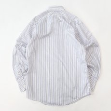 画像2: Brooks Brothers COTTON STRIPE WIDESPREAD COLLAR DRESS SHIRT "MADE IN USA" (2)