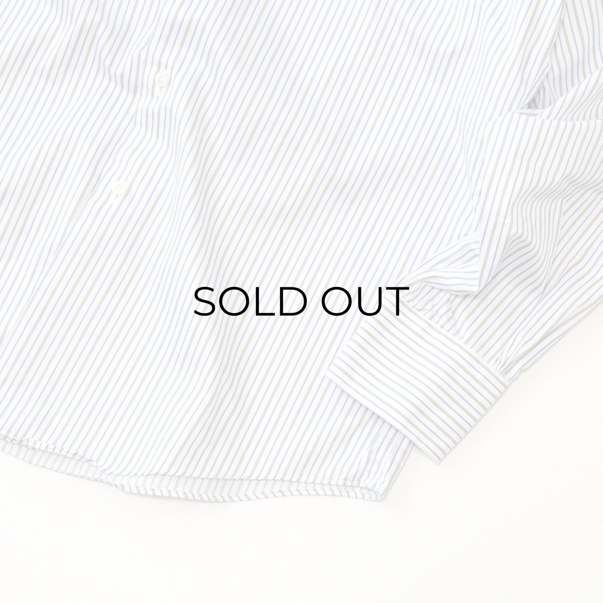 画像4: Brooks Brothers COTTON STRIPE WIDESPREAD COLLAR DRESS SHIRT "MADE IN USA" (4)
