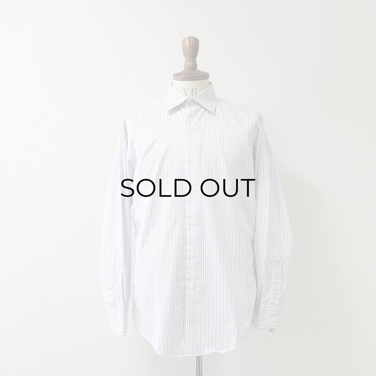 画像8: Brooks Brothers COTTON STRIPE WIDESPREAD COLLAR DRESS SHIRT "MADE IN USA" (8)