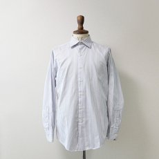 画像8: Brooks Brothers COTTON STRIPE WIDESPREAD COLLAR DRESS SHIRT "MADE IN USA" (8)