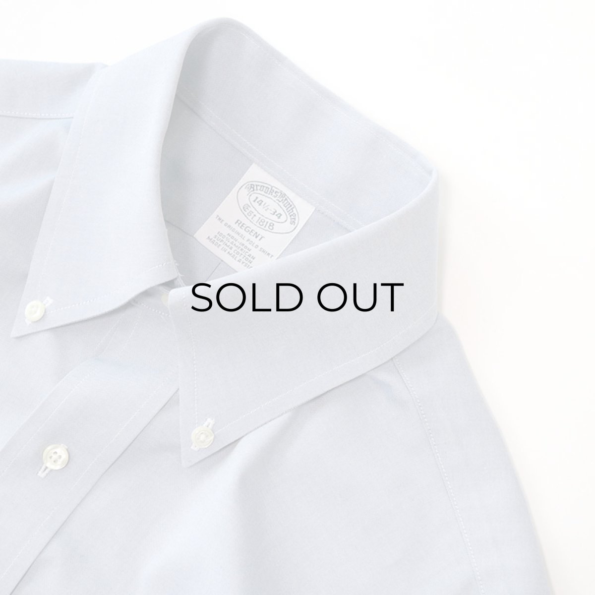 画像4: Brooks Brothers SPIMA COTTON OXFORD B/D SHIRT 【Size : 14 1/2-34】 (4)