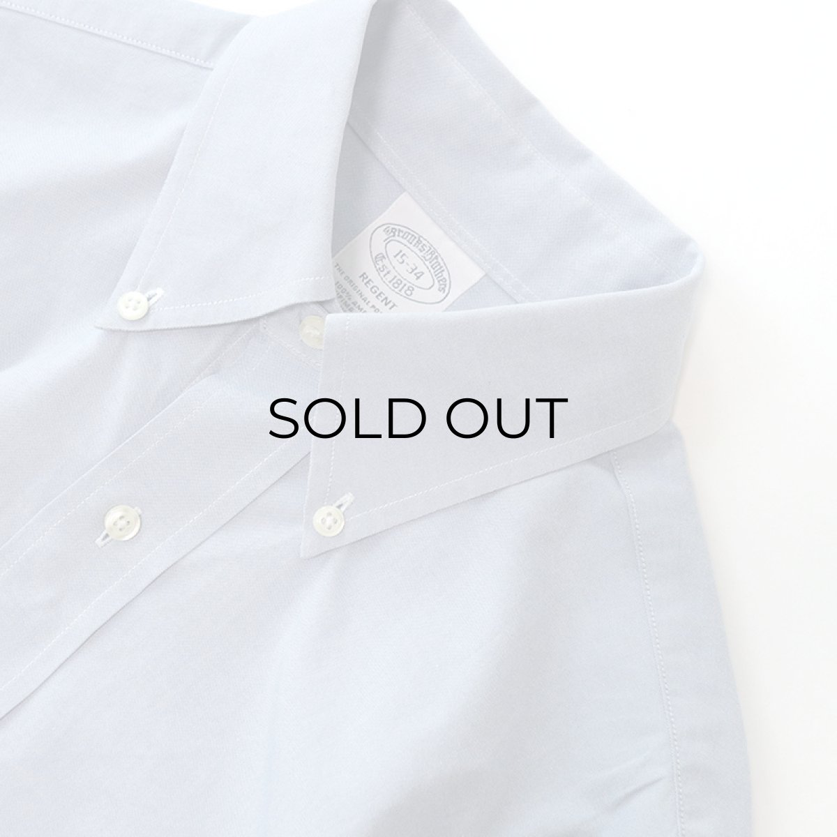 画像5: Brooks Brothers SPIMA COTTON OXFORD B/D SHIRT 【Size : 15-34】 (5)