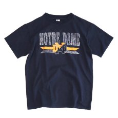 画像1: 80's Champion COTTON PRINT S/S TEE "NOTRE DAME" (1)