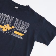 画像4: 80's Champion COTTON PRINT S/S TEE "NOTRE DAME" (4)