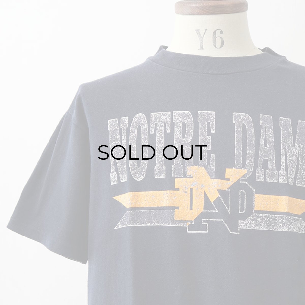 画像9: 80's Champion COTTON PRINT S/S TEE "NOTRE DAME" (9)