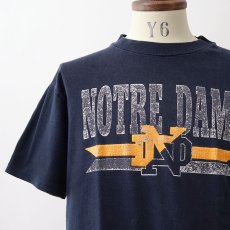 画像9: 80's Champion COTTON PRINT S/S TEE "NOTRE DAME" (9)