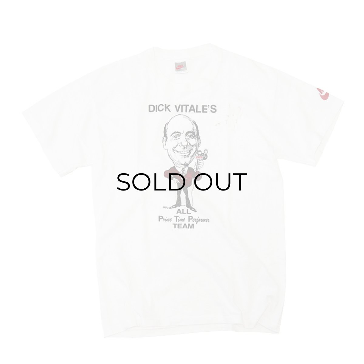 画像1: 90's NIKE PRINT S/S TEE "DICK VITALE'S" (1)