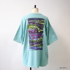 画像15: 〜90's ADIDAS COTTON W-PRINT S/S TEE (15)