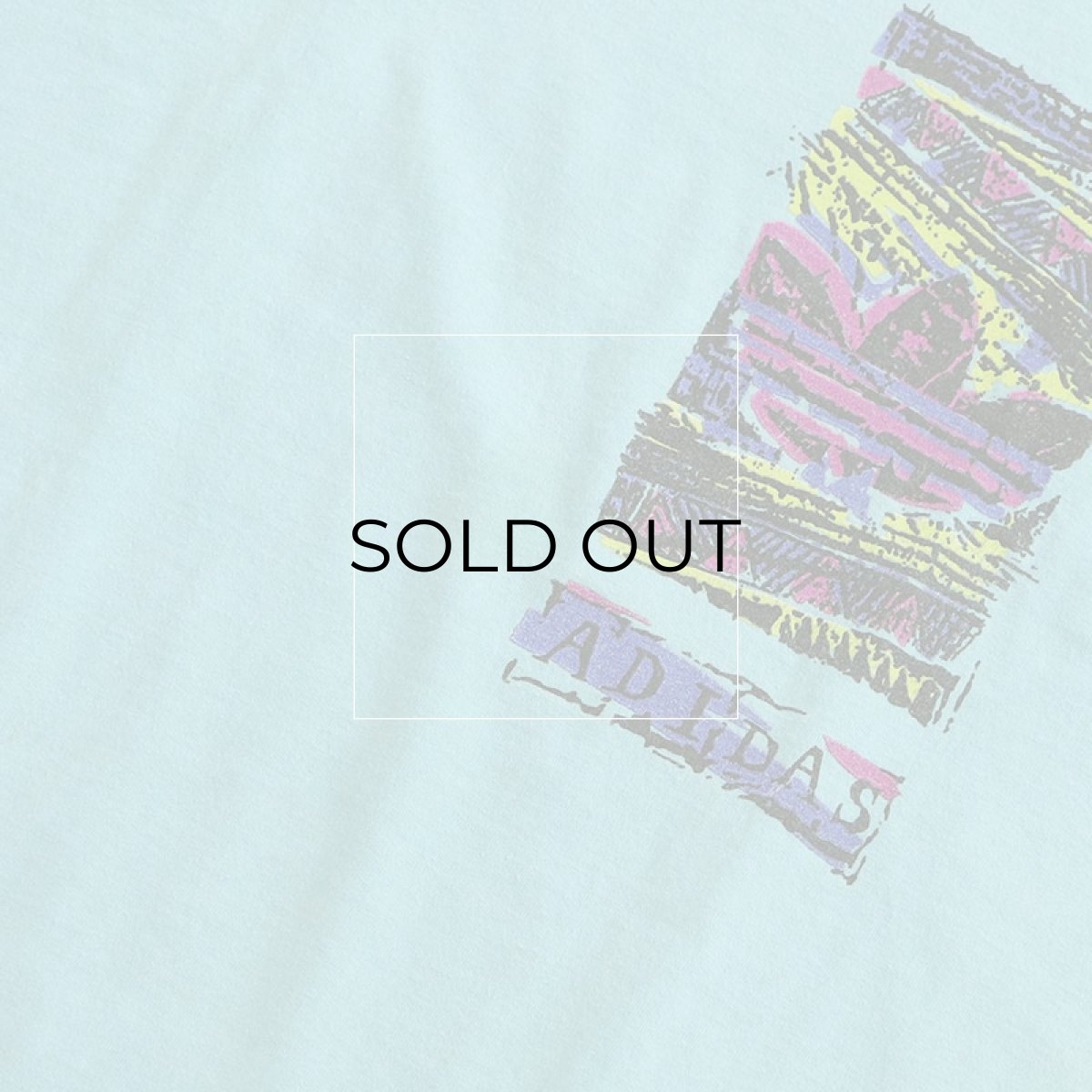 画像9: 〜90's ADIDAS COTTON W-PRINT S/S TEE (9)